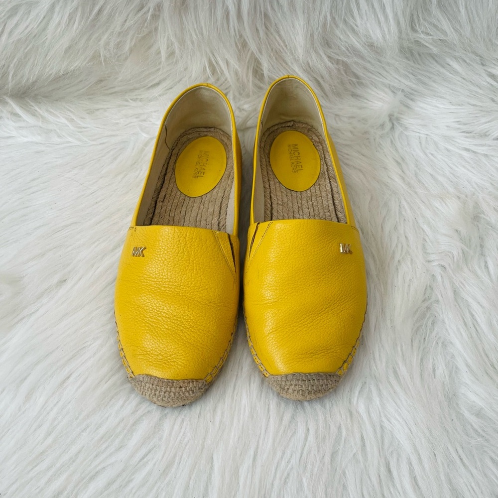 Michael Kors Vibrant Yellow Espadrilles
